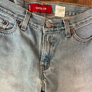 90s Levi’s super low bootcut size 7 jrs